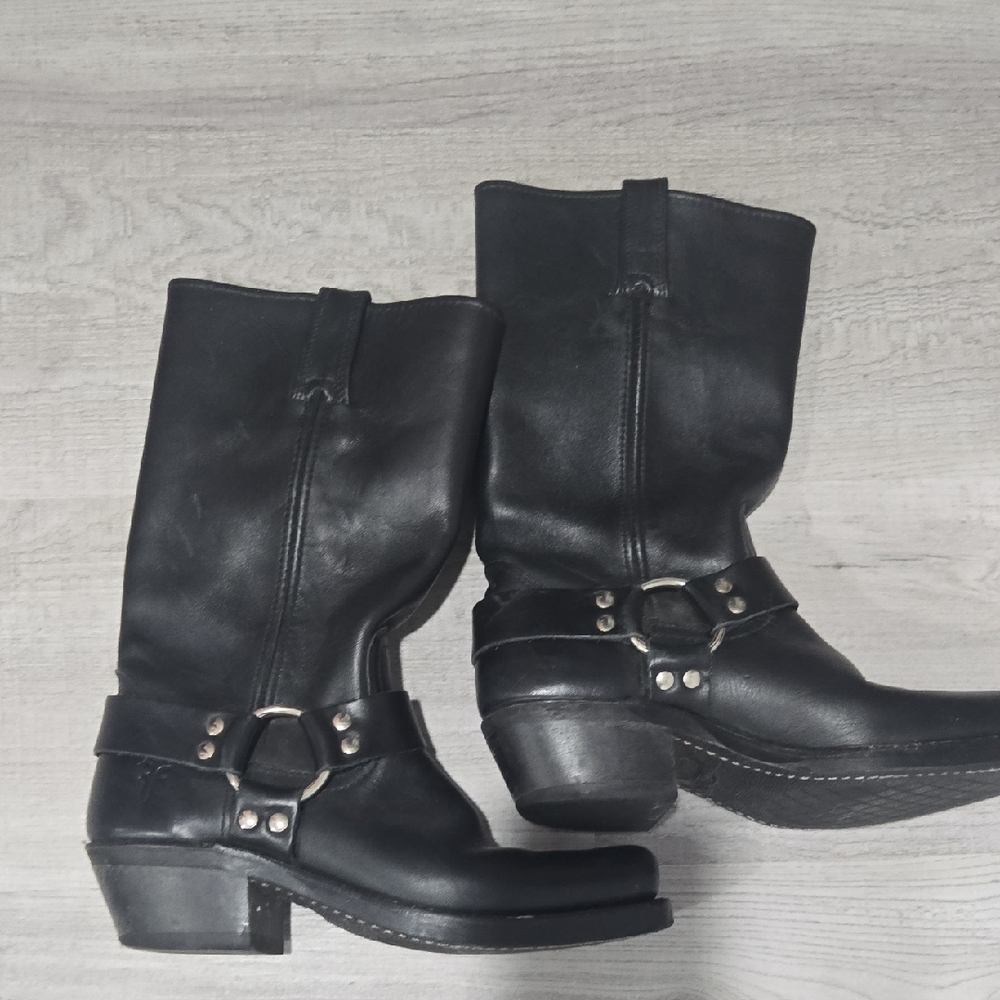 FRYE AND CO. Black Heeled Boots